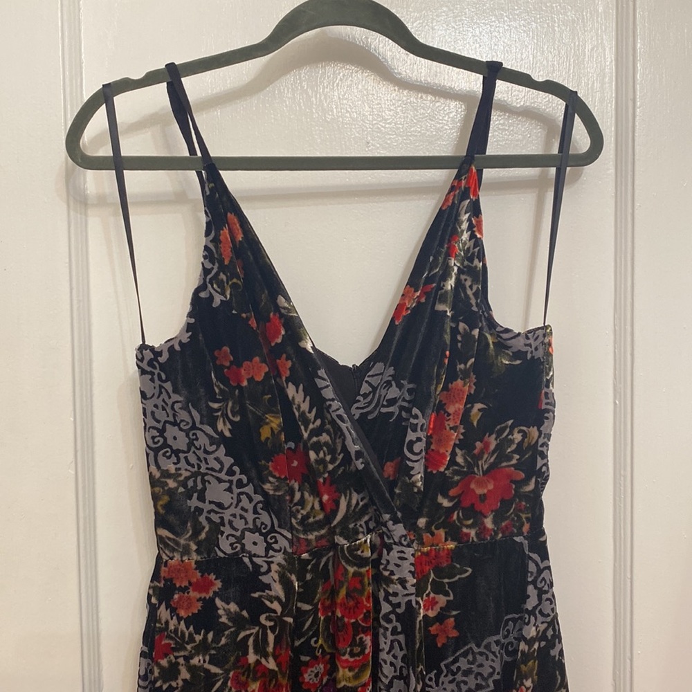 Eri + Ali Crushed Velvet Dress - Size 12